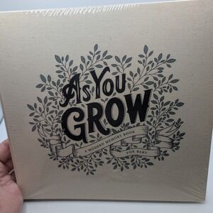 NEW As You Grow: A Modern Memory Book for Baby by Korie Herold Journal Tan Linen